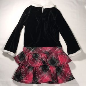 Girls dress black and pink sparkly